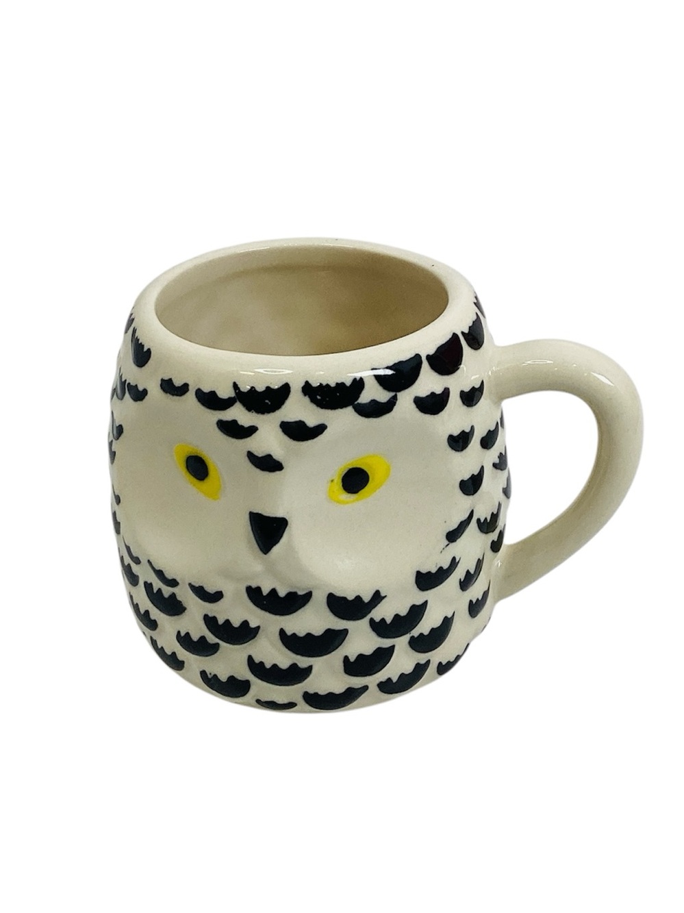 💚 Indigo Ceramic Owl Mug